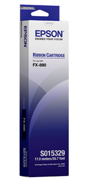 Epson FX-890 Black Fabric Ribbon Cartridge