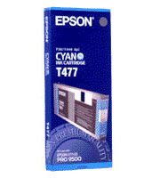Epson ColorFast 220ml Cyan Pigment Ink Cartridge