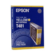 Epson ColorFast 110ml Yellow Pigment Ink Cartridge