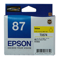 87 - UltraChrome Hi-Gloss2 - Yellow Ink Cartridge