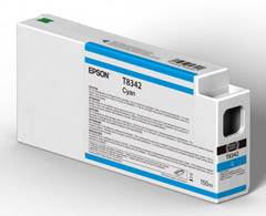 Epson UltraChrome HD 150ml Cyan Pigment Ink Cartridge
