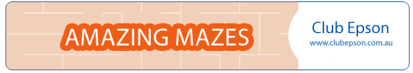 Club Epson maze banner
