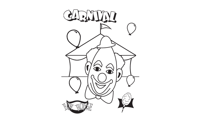 Carnival Colouring Sheet