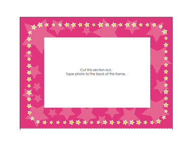 Star Girl Frame