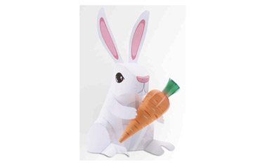 3D Paper Craft Easter Bunny