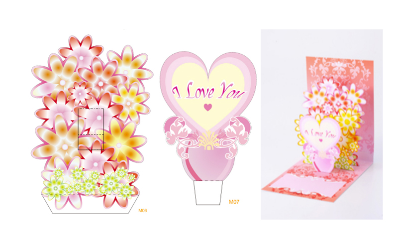 3D Mother's Day Flower Card